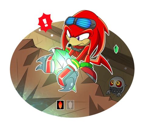 Knuckles - Aquatic mines [SA2] by mizusawa-yuki on DeviantArt | Sonic ...