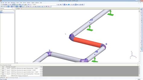 Pipe Stress Analysis Training Video With Pass Start Prof Software Youtube