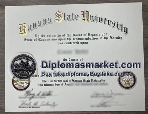 KSU Degree How To Buy Kansas State University Diploma