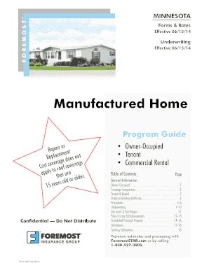 Fillable Online Manufactured Housing Program HUD Gov US Department