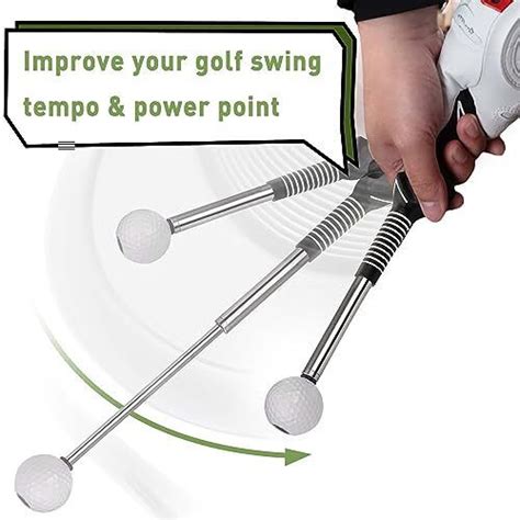 Retractable Golf Swing Training Aid Golf Grip Trainer And Golf Swing