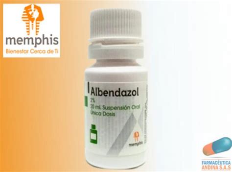 ALBENDAZOL SUSP FCO X 20 ML