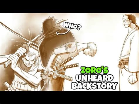 RoroNoa Zoro’s Unheard Backstory 🤯 | Zoro Novel Onepiece(HINDI) - YouTube