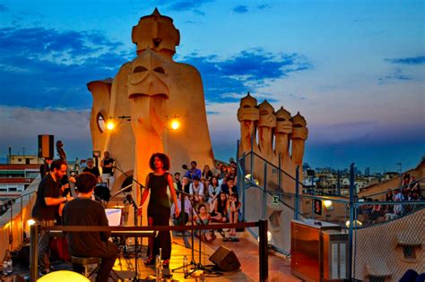 Jazz evenings at La Pedrera Roof Terrace | Habitat Apartments Blog