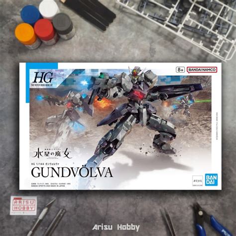 Hg Gundvolva Gundam The Witch From Mercury 1 144 Bandai Model Kit