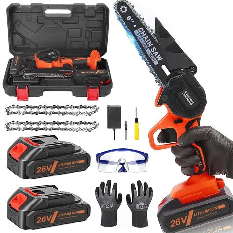 Best Mini Chainsaw Inch Gardtech Cordless Chainsaw Battery Powered