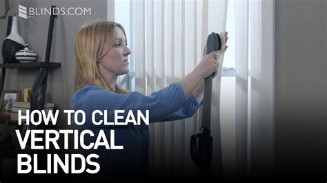 How To Clean Vertical Blinds Blinds Youtube