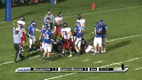 Arlington Vs 2 Liberty Benton Football Youtube