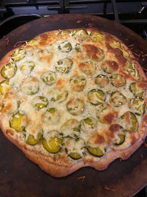 Dill Pickle Pizza • Delish Club