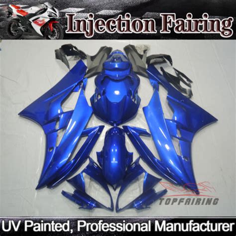 For Yamaha YZF R6 2006 2007 Gloss Blue Fairings Kit ABS Injection Body