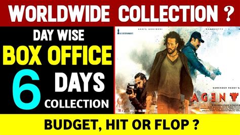 Agent Days Box Office Collection Agent Movie Worldwide Collection