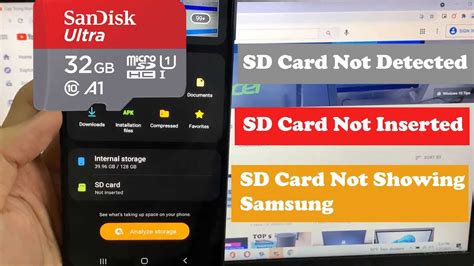 No SD Card Problem Solved Not Inserted Android Samsung Mobile