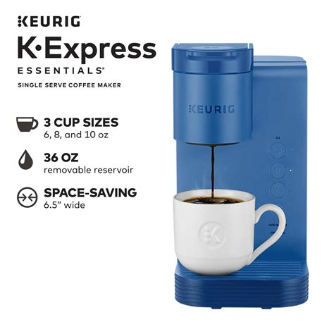 Keurig K Express Essentials Single Serve K Cup Pod Coffee Maker Black Ebay