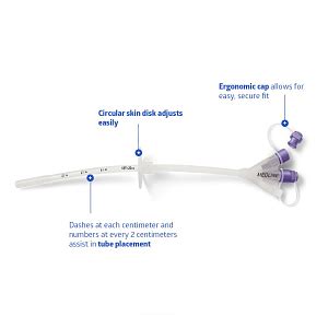 Medline 3 Port ENFit Gastrostomy Tubes Medline Industries Inc