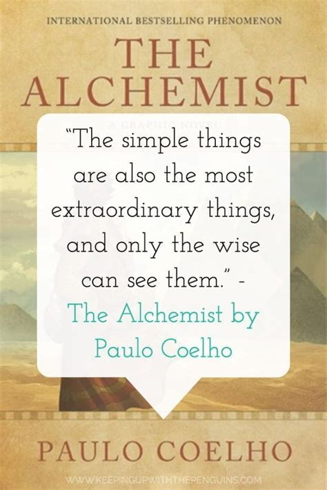 Best Good Quotes From The Alchemist With Page Numbers