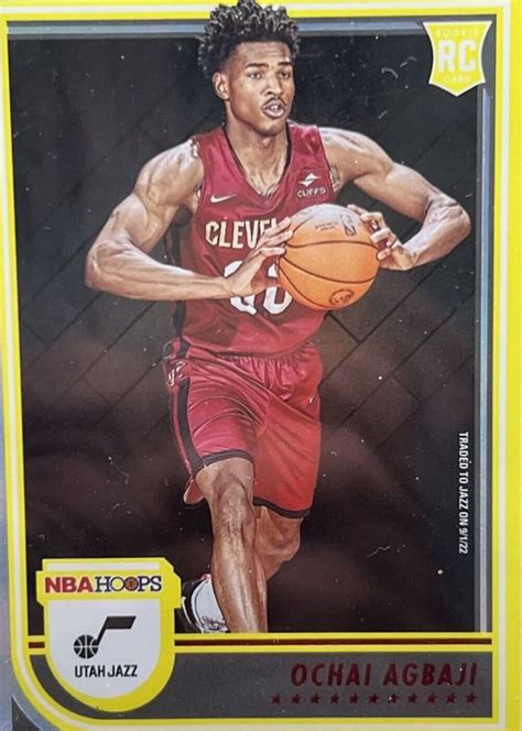 Ochai Agbaji 2022 Hoops 244 Impulse Price Guide Sports Card Investor