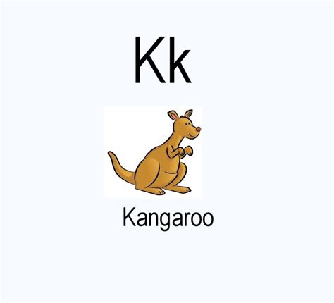 K for Kangaroo by Darthzookeeper on DeviantArt