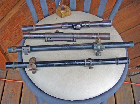 4 Vintage Scopes Colt Coltmaster Weaver Winchester Ebay