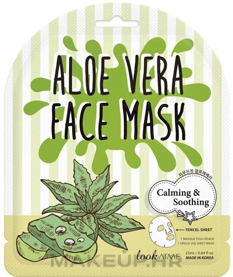 Maska Za Lice S Ekstraktom Aloe Vere Look At Me Aloe Vera Face Mask