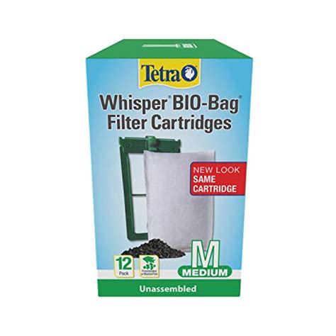 Tetra Whisper Bio Bag Filter Cartridges For Aquariums Unassembled