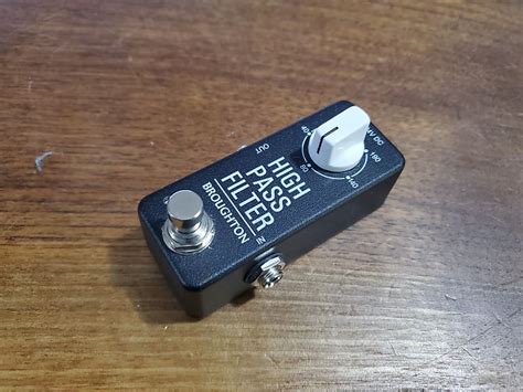 Broughton Audio High Pass Filter Hpf Reverb