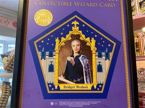 New Chocolate Frog Collectible Wizard Card Hops Into Universal Studios