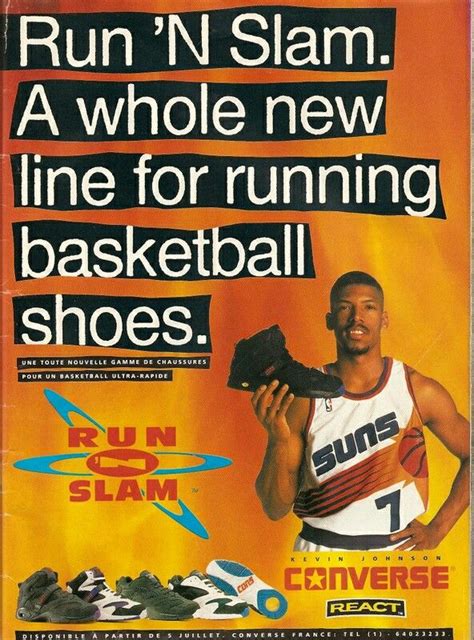 Kevin Johnson Converse React Ad Nba Pictures Basketball Posters Nike Ad