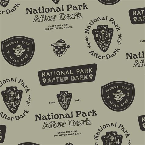National Park After Dark on Behance