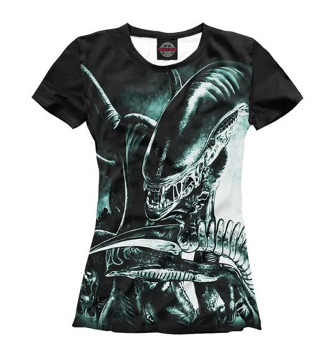 Alien Xenomorph T Shirt Mens Womens All Sizes Etsy