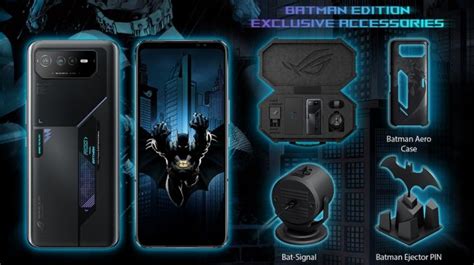 Asus Rog Phone 6 Batman Edition Resmi Masuk Indonesia Harga Rp 15 Juta