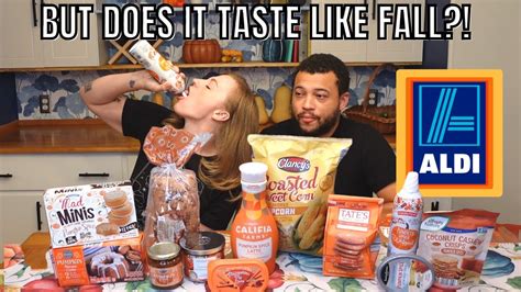 Aldi Haul Pumpkin Spice Taste Test We Tried All The Fall Items At Aldi