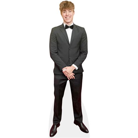 Jeremy Hutchins Bow Tie Cardboard Cutout Celebrity Cutouts