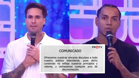 Pro Tv Emite Comunicado Y Pide Disculpas Por Acto Racista En ‘esto Es