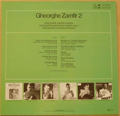 Gheorghe Zamfir Gheorghe Zamfir 2 LP Album Akerrecords Nl