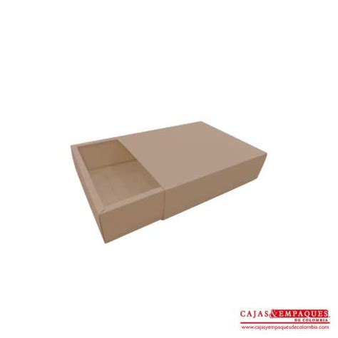 Caja Ecol Gica Base Y Funda X X Cm Caf Cajas Y Empaques De Colombia