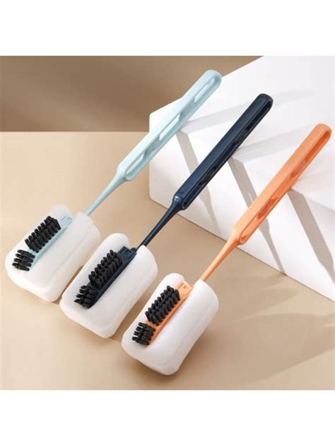 1 pièce Brosse Éponge Brosse Coupelle Brosse De Nettoyage Mode en