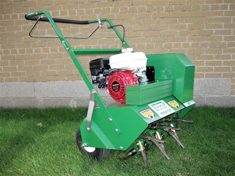 Petrol Lawn Aerator Lawn Aerators Gardening And Landscaping