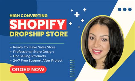 Build You Passive Income Shopify Dropshipping Store Or Shopify Website