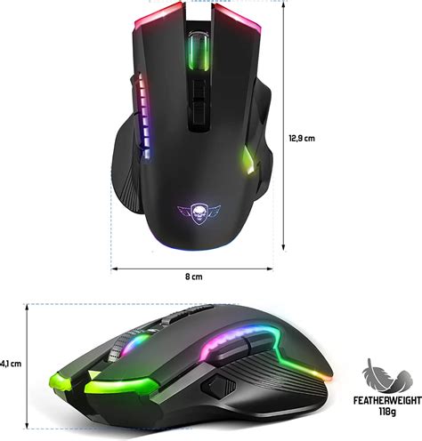 Ratón Gaming Inalámbrico Spirit Of Gamer Elite M70 4800 Dpi