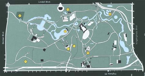 Printable Map Of Forest Park St Louis | Paul Smith