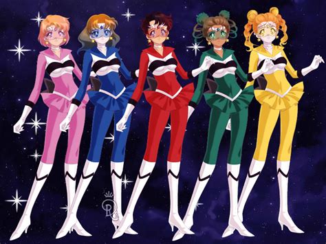 Lost Galaxy Sailor Senshi By Fenixfairy On Deviantart