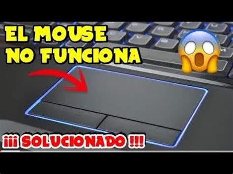 Como Desbloquear El Mouse De Laptop Mouse No Funciona Soluci N Al