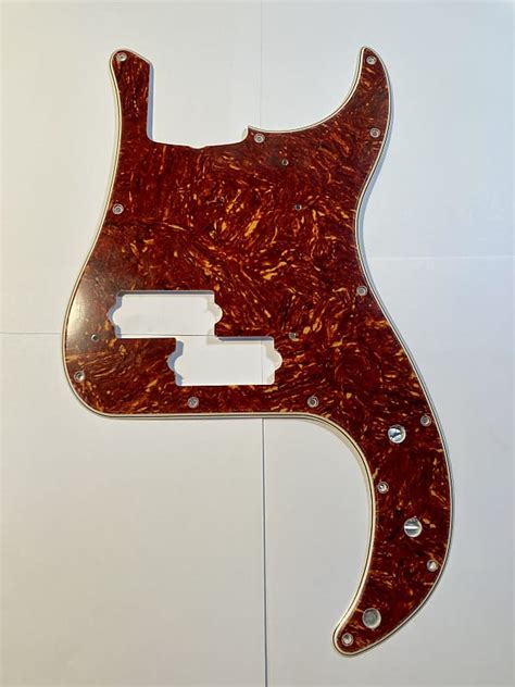 Wide Bevel Celluloid Tortoiseshell Pickguard For 1962 1964 Reverb