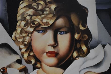 TAMARA DE LEMPICKA Portrait Of M Lle Poum Rachou Etsy