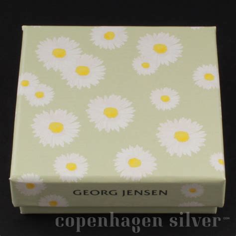 Georg Jensen X Stine Goya Daisy Sterling Bracelet Green White