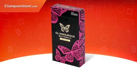 Glamourous Butterfly Hot Type S Pack Latex Condom Sampson Store
