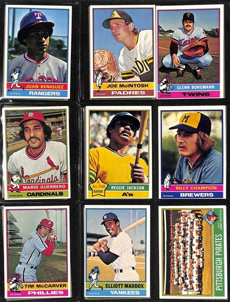 Lot Detail Topps Baseball Complete Set Of Cards W Dennis