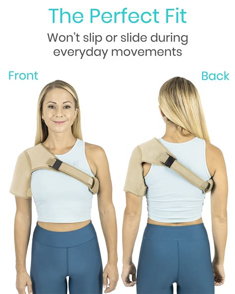 Vive Shoulder Brace Rotator Cuff Compression Support Men Women