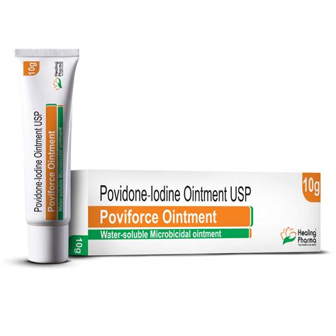 Poviforce Ointment G Healing Pharma India Pvt Ltd