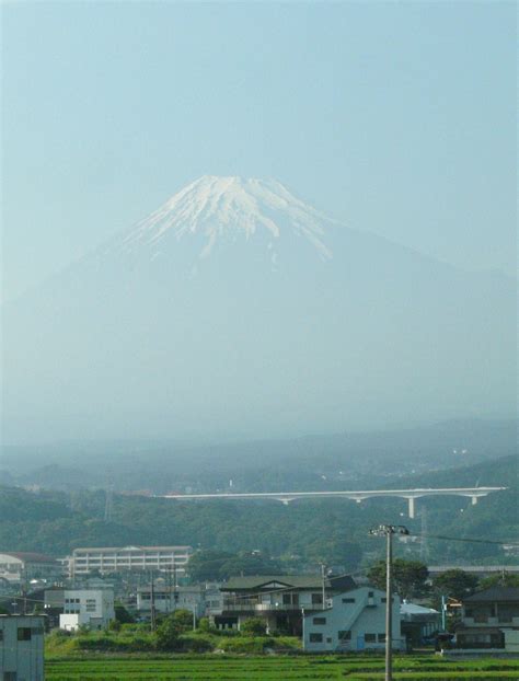 【高速新干线 窗外富士山摄影图片】日本风光摄影摄心加摄行太平洋电脑网摄影部落